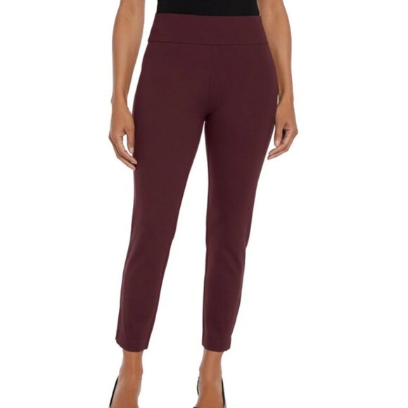 Express Women's Ponte Pant - Size XL - Burgundy Color - NWT!! - Picture 1 of 11